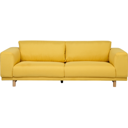 NIVALA - Driezitsbank - Geel  - Polyester