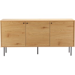 Dressoir Eiken Naturel - 150x40x74cm - Felix