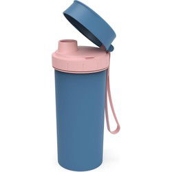 Rotho Memory Kids Schoolbeker To Go 400ml Horizon Blauw
