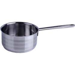 Svenska Living Steelpan/sauspan - RVS - D14 cm - 1L - Alle Warmtebronnen - Steelpannen
