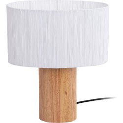 Leitmotiv - Tafellamp Sheer Oval - Ivoor