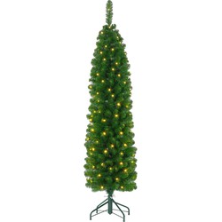 Kerstboom Candle Tree 180 cm extra smal met Warm Led verlichting kerstboom