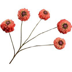 Zinnia tak oranje 91 cm Silk-Ka