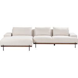 Beliani MARIFERD - Hoekbank-Beige-Polyester