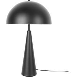 Tafellamp Sublime - Metaal Mat Zwart - Ø30x51cm