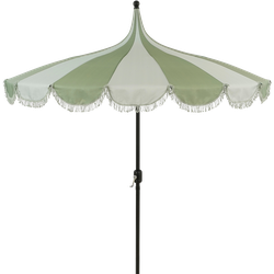 In The Mood Collection Rissy Parasol - H238 x Ø220 cm - Lichtgroen