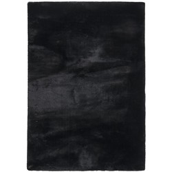 Vloerkleed Cato zwart 160x230 cm