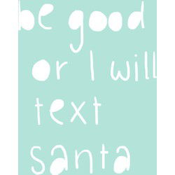 Studio Stationery - Kerstkaart Be good