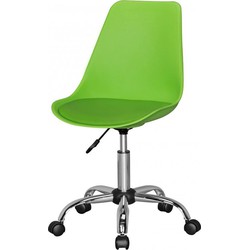 Pippa Design draaibare bureaustoel - groen