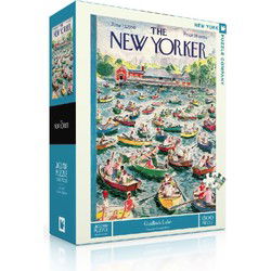 New York Puzzle Company Gridlock Lake - 1500 stukjes