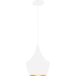 QUVIO Hanglamp rond wit - QUV5070L-WHITE