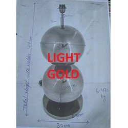 Light&living Lampvoet Ø32x77 cm LOVIS licht goud