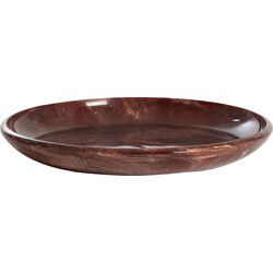 Light & Living - Schaal BELAWAN - Ø44x4cm - Rood