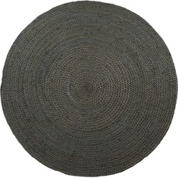 Rond vloerkleed Jute Groen - Rond 240 Ø - (XXL)