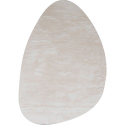 Vloerkleed Morbido Ivory 2810 - Kiezelvormig 160 x 230 cm