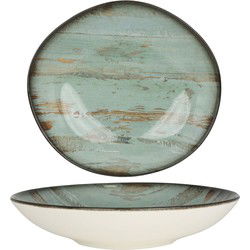 Bonna Diepbord - Madera - Porselein - 23 cm (750cc) - set van 6