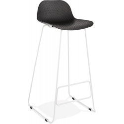Designer barkruk BABYLOS 50x53x95 cm Zwart
