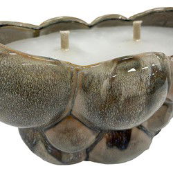 PTMD Jodie Bloempot - 28x19x16 cm - Keramiek - Groen