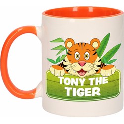 Dieren mok /tijger beker Tony the Tiger 300 ml - Bekers