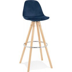 SPIRIT barkruk 41x41x97 cm Blauw