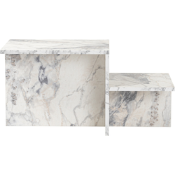 Salontafel 2 niveaus L80 cm - HARMONY