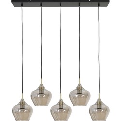 Light & Living - Hanglamp RAKEL - 104x20x120cm - Brons