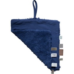 Snoozebaby Snoozebaby Organisch Knuffeldoekje Blue Nights - 25x25 cm