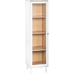 TINGLEDALE - Vitrinekast - Wit - 40 cm - Hout