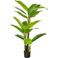4goodz Kunstplant Bananenboom Decoratieve Kunstplant 150 cm