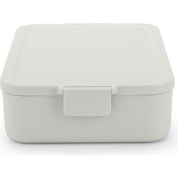 Make and Take Lunchbox large kunststof Light Grey