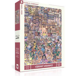 Vertaal New York Puzzle Company Vibrant Varanasi - 1000 stukjes naar het Nederlands.