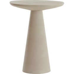Light & Living - Bijzettafel ABALA - Ø45x59cm - Wit