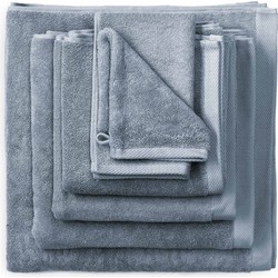 Heckett & Lane 3 stuks Premium Washand 16 x 21 cm Insignia Blue