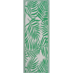 KOTA - Outdoor kleed - Groen - 60 x 105 cm - Polypropyleen