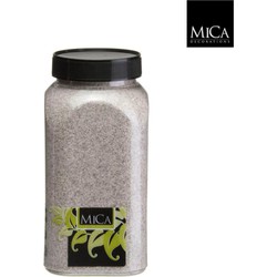 3 stuks - Zand lichtgrijs fles 1 kilogram - Mica Decorations