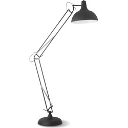 Home sweet home vloerlamp Job ↕ 180 cm - zwart