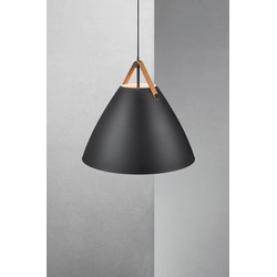Gigant 68 cm hanglamp Scandinavisch zwart