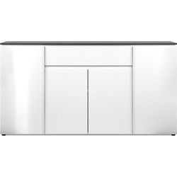 Buffet met 4 deuren en 1 lade L117,5 cm - BREST