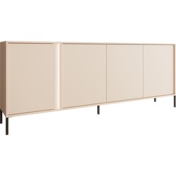 Meubella Dressoir Desert - Beige - 203 cm