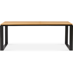 Joep tuintafel polywood naturel- 210 x 100 cm