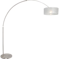 Steinhauer vloerlamp Sparkled light - staal -  - 9680ST