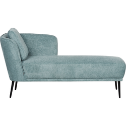 Beliani ARTHEZE - Chaise longue-Blauw-Polyester