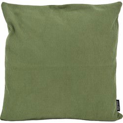 Coco Olijfgroen | 45 x 45 cm | Kussenhoes | Corduroy/Polyester