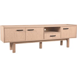 LABEL51 Tv-meubel Cali - Naturel - Eiken - Tv-Meubel