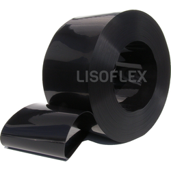 Pvc op de rol 20cm breed 2mm dik rol a 50 meter Zwart