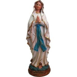 Kerstbeeld Maria Lourdes 23 cm - Kerstbeeldjes