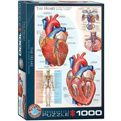 Eurographics Eurographics puzzel The Heart - 1000 stukjes