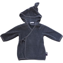 Snoozebaby Snoozebaby Badjas Organisch Katoen Storm Grey - 74/80