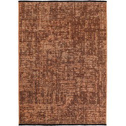SPACE Vloerkleed – Laagpolig Velours – Modern & Sportief – Katoen & Chenille – Koper- 240x340 CM