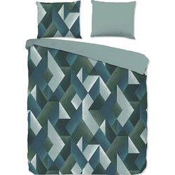 Good Morning Novan Dekbedovertrek Groen-1-persoons (140 x 200/220 cm)